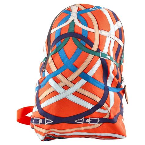 hermes backpack silk